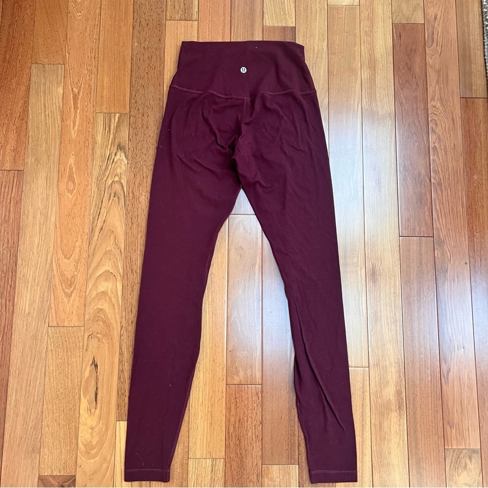 Lululemon Align Leggings- 6 Tall- Fair Condition - Picture 4 of 6